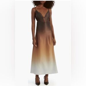 Bardot Karlotta Elegant Ombre Maxi Dress NWT - 8/Large